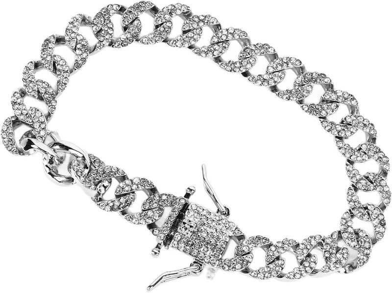 klarako Unique Men Link Chain Necklace, Sturdy Zinc Alloy, Simple and Stylish, 20cm Length, Ideal Accessory for any Occasion - Image 5