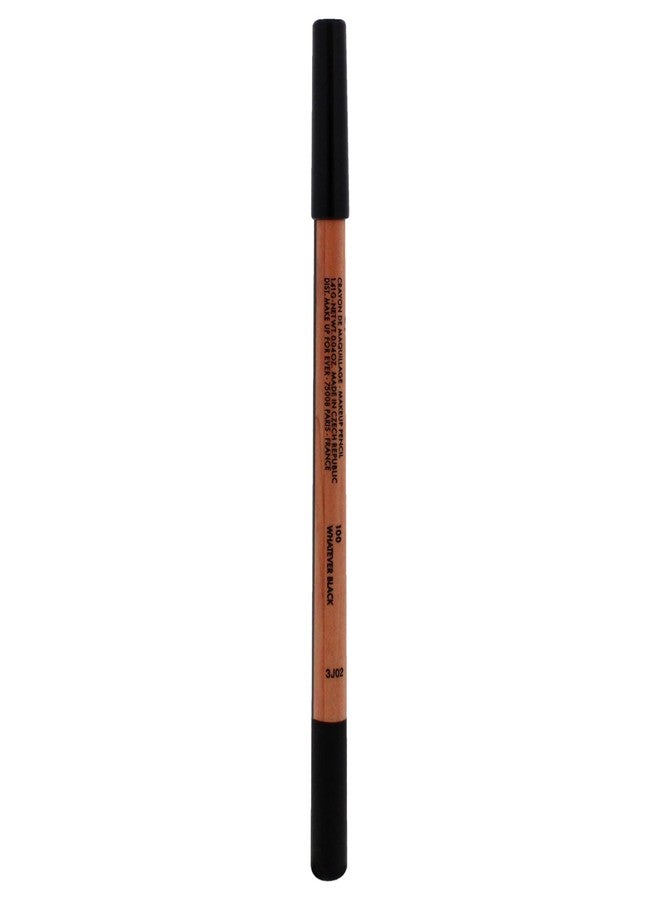 MAKE UP FOR EVER Artist Color Pencil - 100 Whatever Black by Make Up For Ever for Women - 0.05 oz Makeup - Image 3
