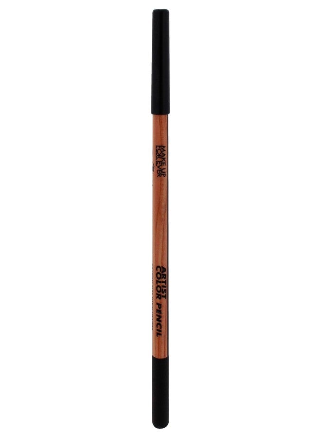 MAKE UP FOR EVER Artist Color Pencil - 100 Whatever Black by Make Up For Ever for Women - 0.05 oz Makeup - Image 1