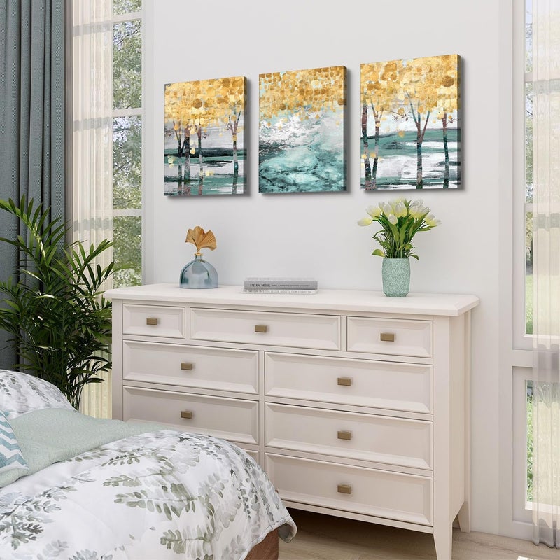 AIYISU Abstract Birch Tree Wall Art Set - Image 4
