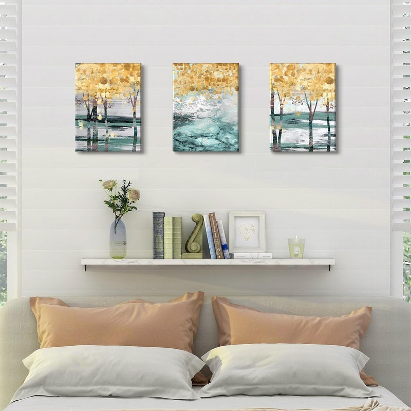 AIYISU Abstract Birch Tree Wall Art Set - Image 5