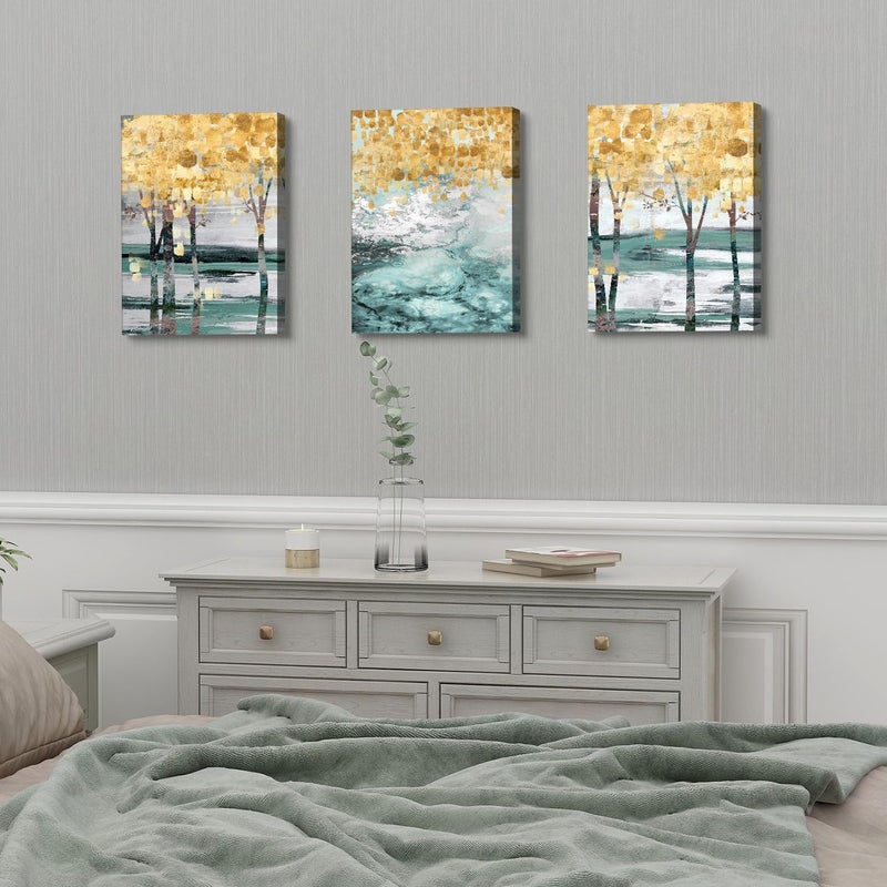 AIYISU Abstract Birch Tree Wall Art Set - Image 3