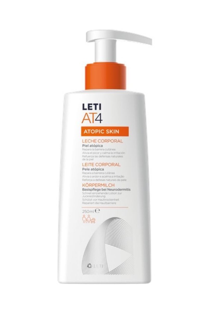 Leti Letiat4 Atopic Skin Body Milk 250ml - Image 1