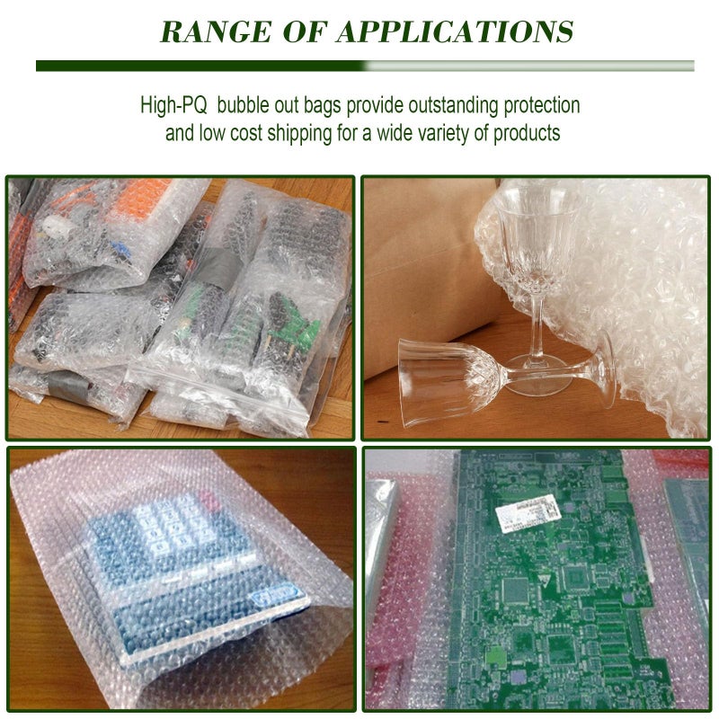 High-PQ 50 Pcs Bubble Pouch Wraps  6''X10'' Clear Bubble Out Bags For Packing  Double Walled Cushioning Bags For Shipping  Storage And Moving - Image 5