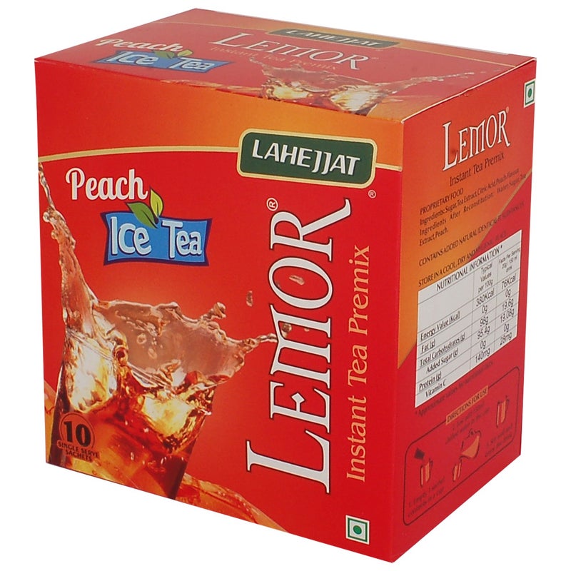 LEMOR شاي مثلج بنكهة الخوخ من ليمور - 2 × 10 أكياس - Image 3