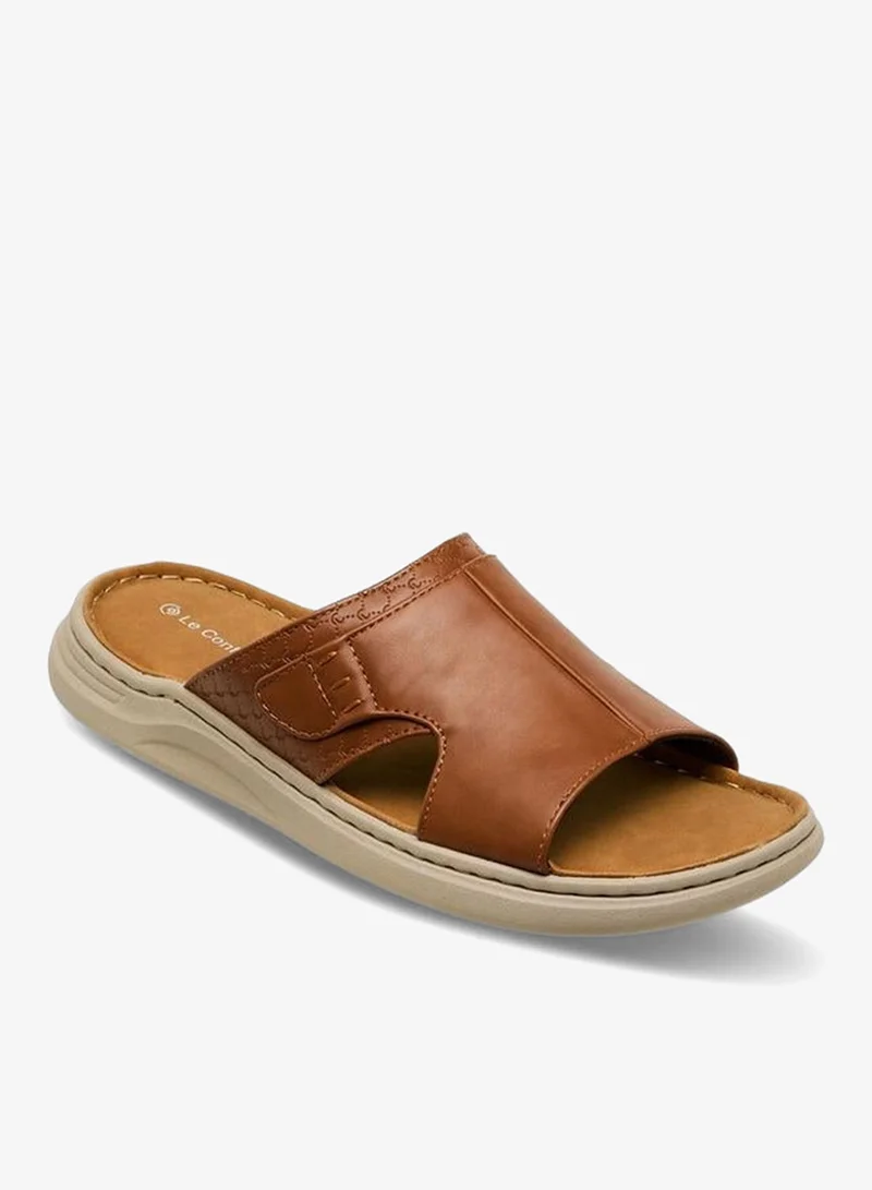 لو كونفورت صنادل رجالية مريحة سهلة الارتداء