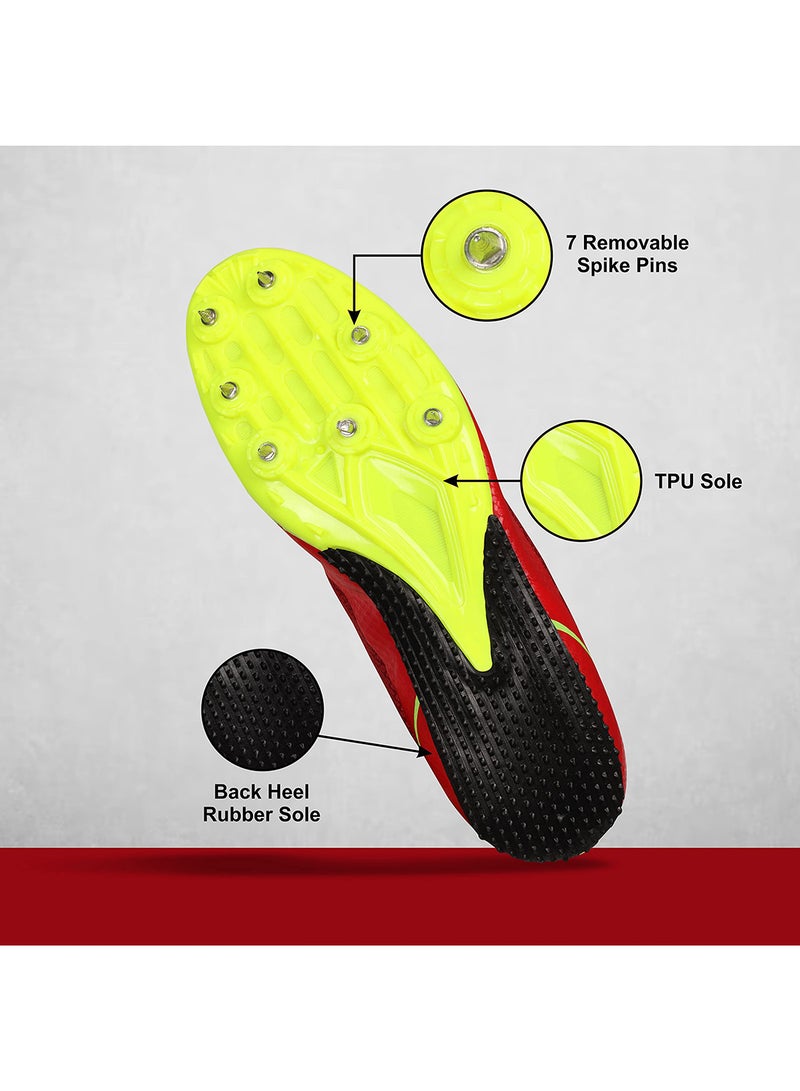 Nivia Running Spikes Spirit Shoes - Image 3