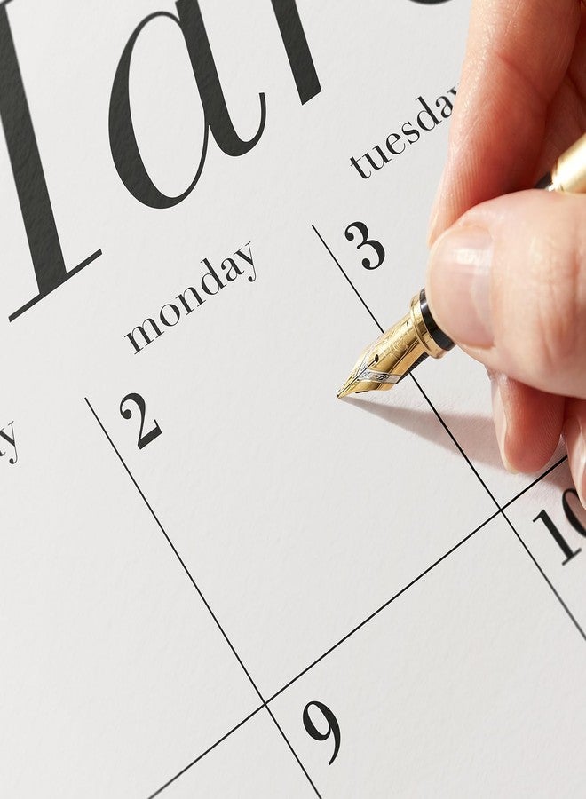 Jotsome Desk Calendar 2026-2027, Large Desk Pad Calendar From Now to June 2027 22x17 inch, Desk Blotter Calendar for Home and Office, Easy Organizing (Apricot, 17" x 22") - Image 3