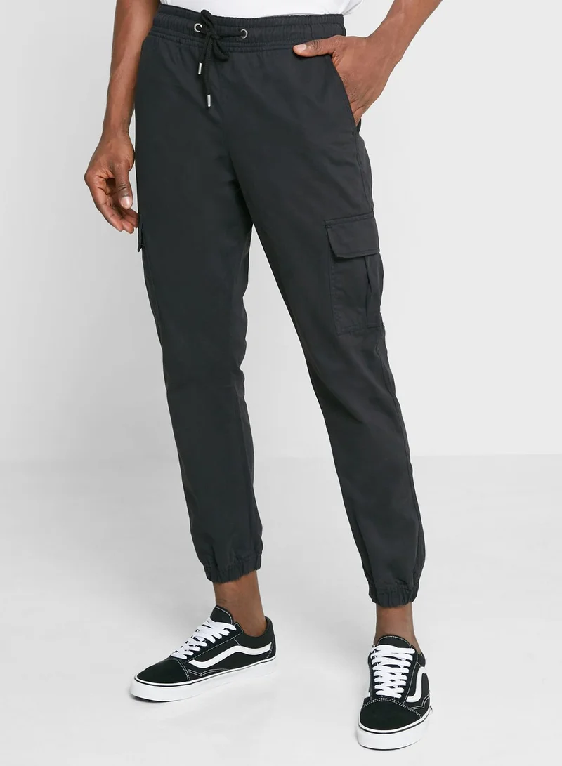 boohooman Relaxed Cargo Pants