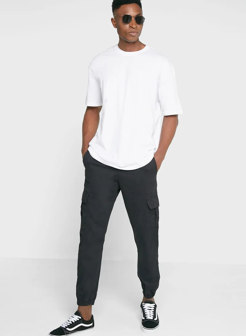 boohooman Relaxed Cargo Pants