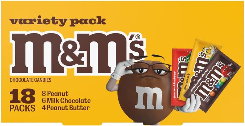 Mars M&M'S Variety Pack Chocolate Candy 30.58-Ounce - Image 4