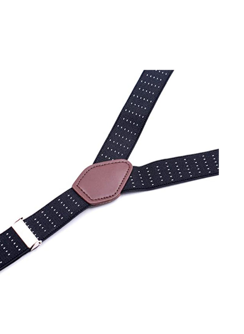 SYOSI Mens Shirt Stays Military Adjustable Elastic Garter Straps Sock Non-slip Locking Clamps Long-Lasting Shirt Stays Signature Shirt Stays Shirts Holder for Men (Y-Style, Select Series)  - Image 2