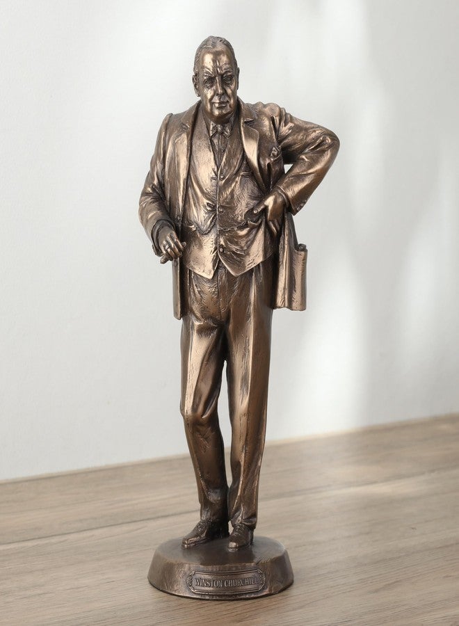 Veronese Design British Prime Minister Winston Churchill Bronze Finished Statue - Image 2
