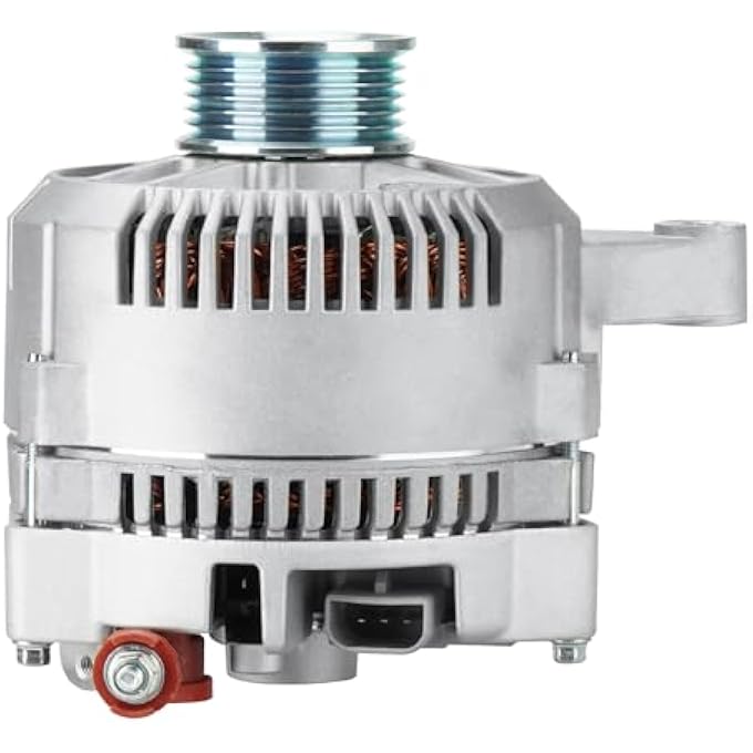 AEagle New Alternator for 99-04 Ford F150 F250 F350 F450 F550 Super Duty 96-98 Mustang 00-05 Excursion 02 Expedition 02-06 E150 E250 E350 E450 E550 - Image 1