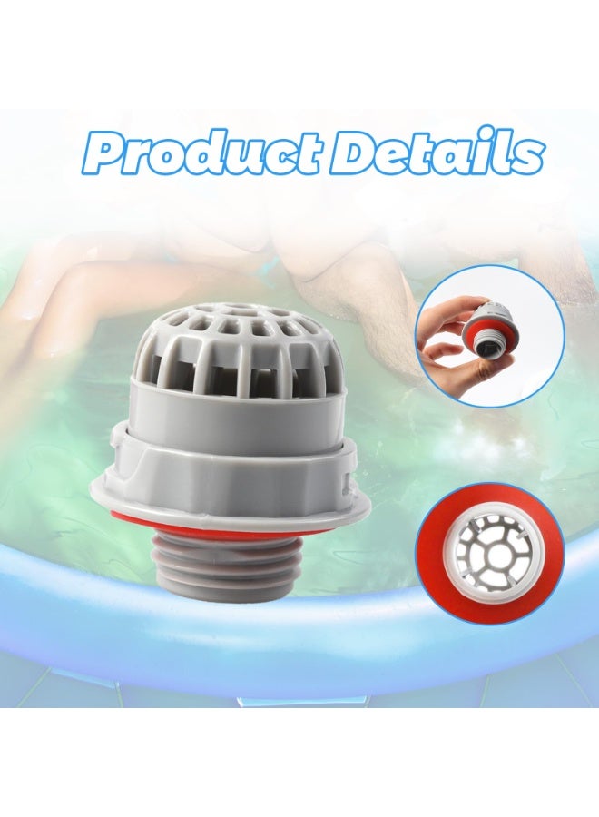Chemical Chlorine Dispenser for Pool Hot Tub Spa Parts for SaluSpa Top Debris Screen Strainer Replacement with Seal Filter Replacement Only for Bestway and Coleman Lay-Z-Spa P00260 - Image 3