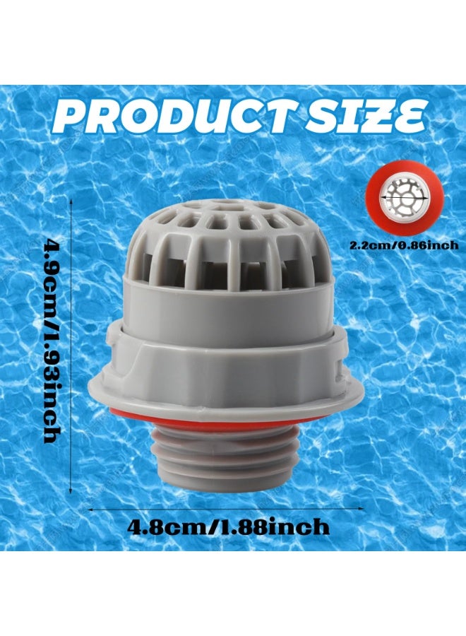 Chemical Chlorine Dispenser for Pool Hot Tub Spa Parts for SaluSpa Top Debris Screen Strainer Replacement with Seal Filter Replacement Only for Bestway and Coleman Lay-Z-Spa P00260 - Image 2