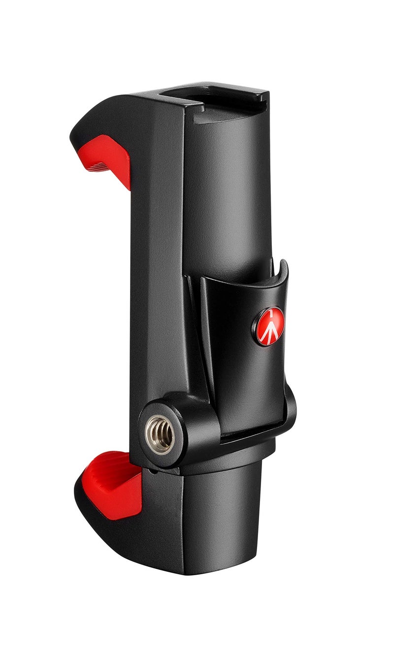 Manfrotto Manfrotto Double Lock Clamp with Cold Shoe for Universal/Smartphones - Black (MCPIXI) - Image 3