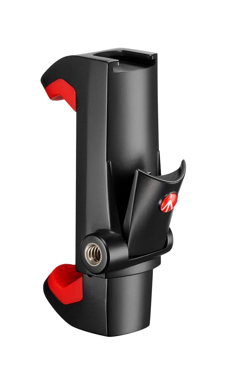 Manfrotto Manfrotto Double Lock Clamp with Cold Shoe for Universal/Smartphones - Black (MCPIXI) - Image 4