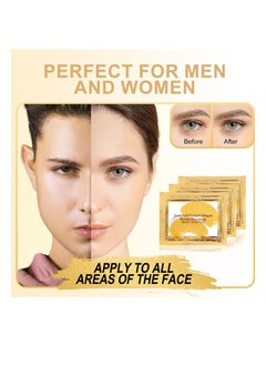 NIYET NIYET 30 Pairs Under Eye Collagen Patches, Gold Moisturizing Under Eye Mask, Under Eye Gel Pads for dark circles and puffiness  - Image 5