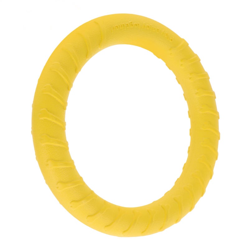 Large Tough Rubber Ring Chew Toy For Aggressive Chewers Medium Dogs Puppy Teething - Image 2