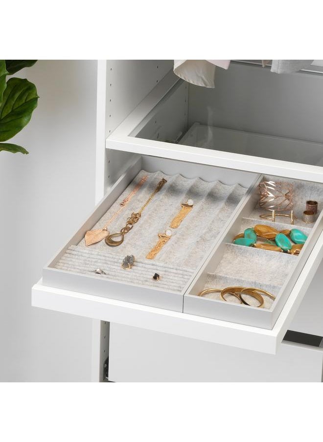 erorex Insert for pull-out tray, light grey, 50x58 cm  - Image 2