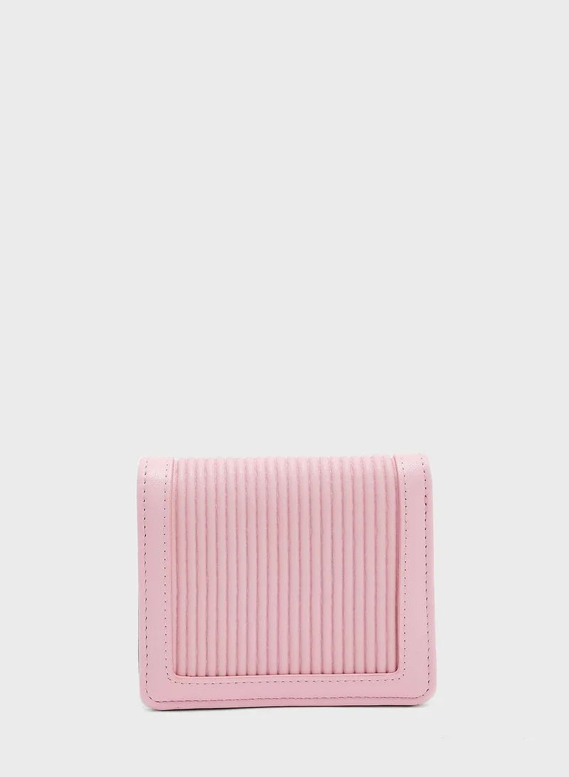 Love Moschino Pleated  Wallet
