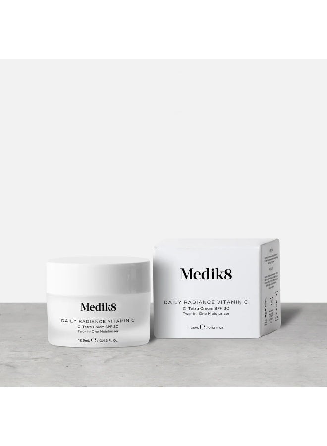 Medik8 Vitamin C Daily Radiance Vitamin C SPF30 Two-In-One Moisturiser 12.5ml - Image 1