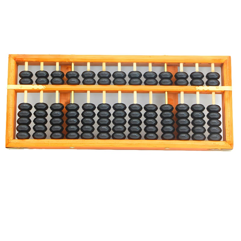 MAGIKON Vintage-Style Chinese Wooden Abacus, Chinese Lucky Calculator - Image 2