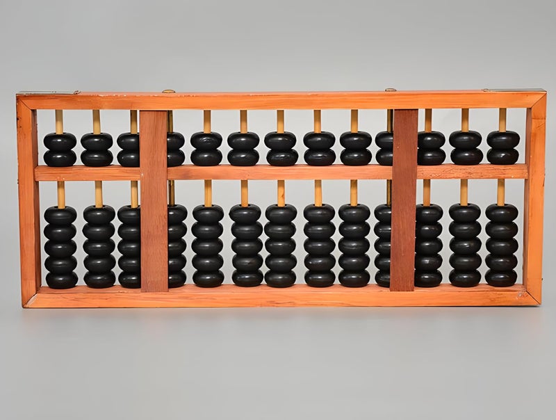 MAGIKON Vintage-Style Chinese Wooden Abacus, Chinese Lucky Calculator - Image 4