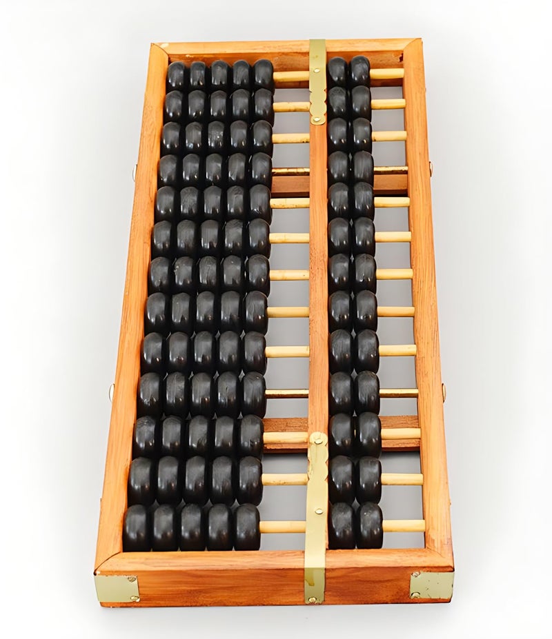 MAGIKON Vintage-Style Chinese Wooden Abacus, Chinese Lucky Calculator - Image 3