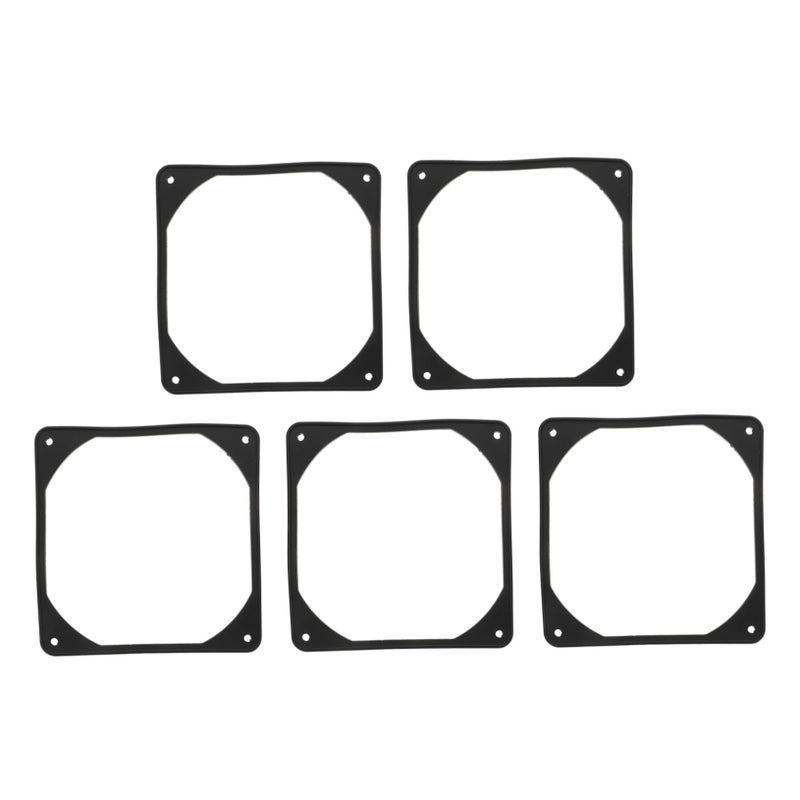 5 Pcs Computer Fan Noise Reduction Rubber Gaskets Vibration Absorption Cooling Pads Easy Installation - Image 2