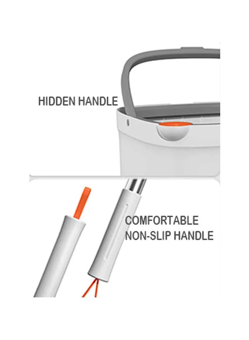Quesera  SpinSmart Floor Care Kit- PREMIUM MOP AND BUCKET SET  | Best Price UAE
