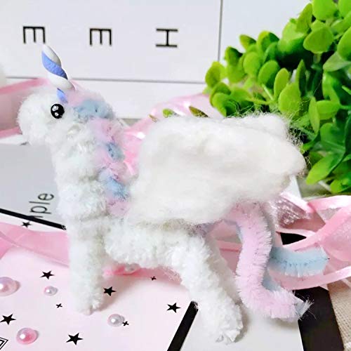 Waycreat 400 Pieces Pipe Cleaners Silver Chenille Stem for DIY Art Craft Decorations (6mm x 12 Inch) - Image 4