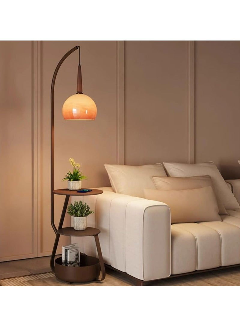DubaiGallery Floor Lamp Multifunctional Floor Lamps Height Adjustable Vertical Lamp Decorative Tall Lamps Corner 2 Desk + 1 Storage Cube - Image 1