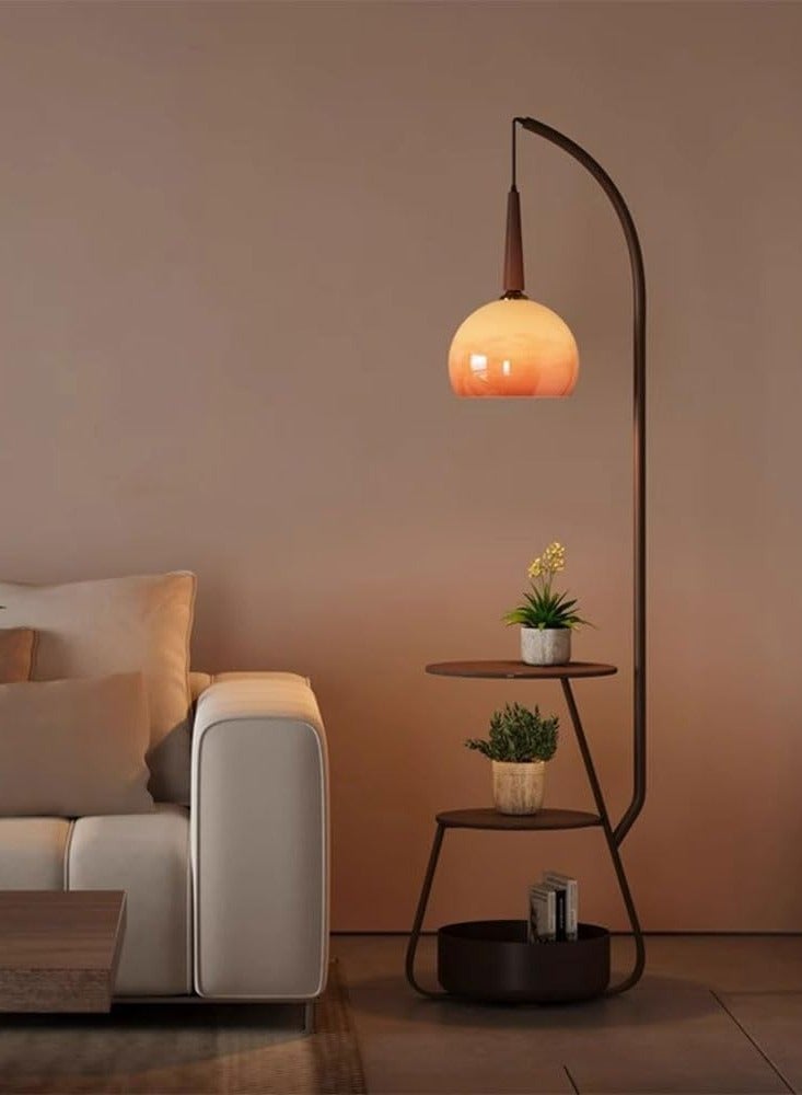DubaiGallery Floor Lamp Multifunctional Floor Lamps Height Adjustable Vertical Lamp Decorative Tall Lamps Corner 2 Desk + 1 Storage Cube - Image 3