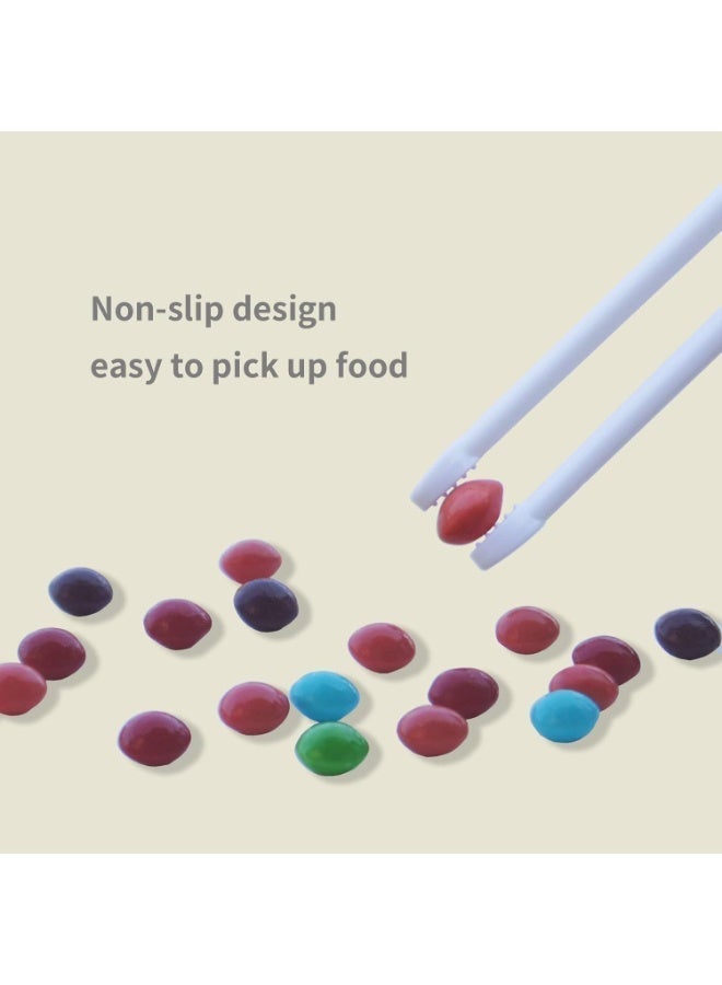 CLENEA Kids Chopsticks - 2 Pairs Cute Donut Lollipop Cartoon Design Plastic Training Chopsticks for Kids Beginners, Chopstick Trainer/Helper - Image 5