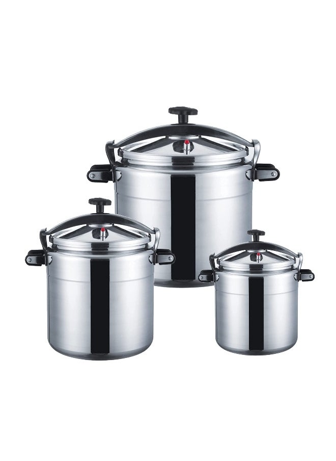 BLACKSTONE Aluminum Eco Heavy Pressure Cooker with Lid for Large Meal 75Ltr  - Image 2