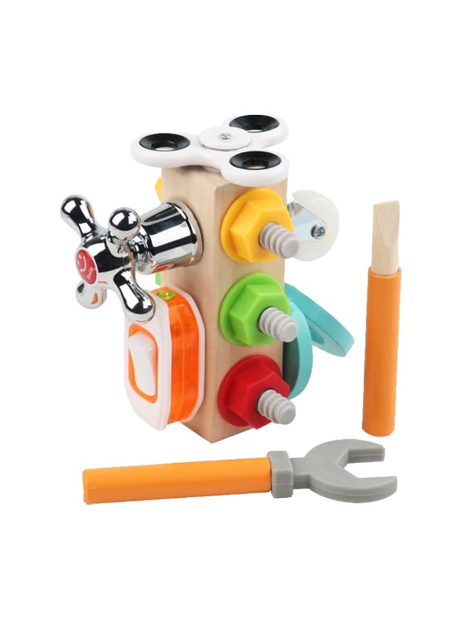 Factory Price Factory Price  7 in 1 Woodem Sensory Tool Kit with Various Activity  - Image 1