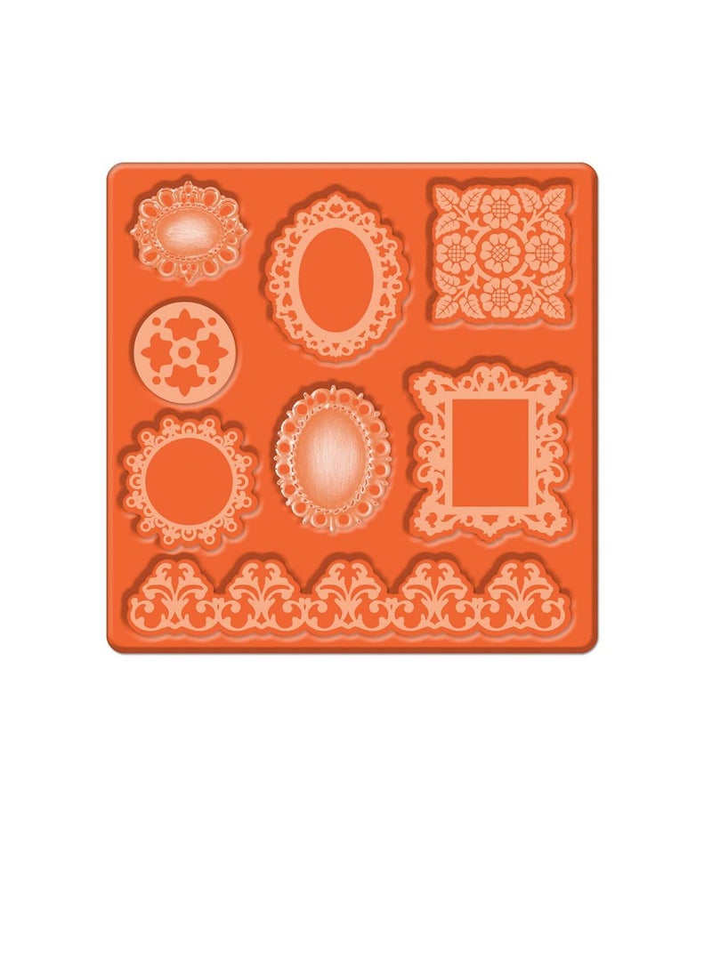 Mod Podge Mod Podge Mod Mold 3.75in x 3.75in Ornaments  - Image 1