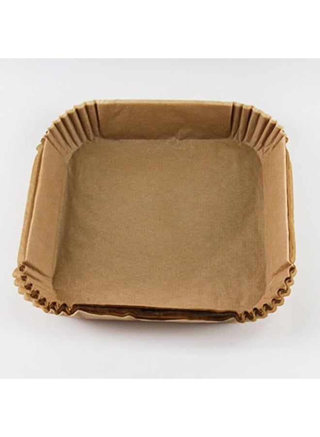 Air Fryer Paper 100 Pieces, Non-Stick Healthy Paper for Frying Pans - With a 50-Piece Gift Pack - Image 2
