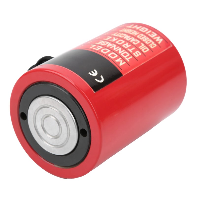 Hydraulic Cylinder 10T 50mm Stroke Red - Threaded ZG3/8in Connector 45# Steel for Industry - Image 4