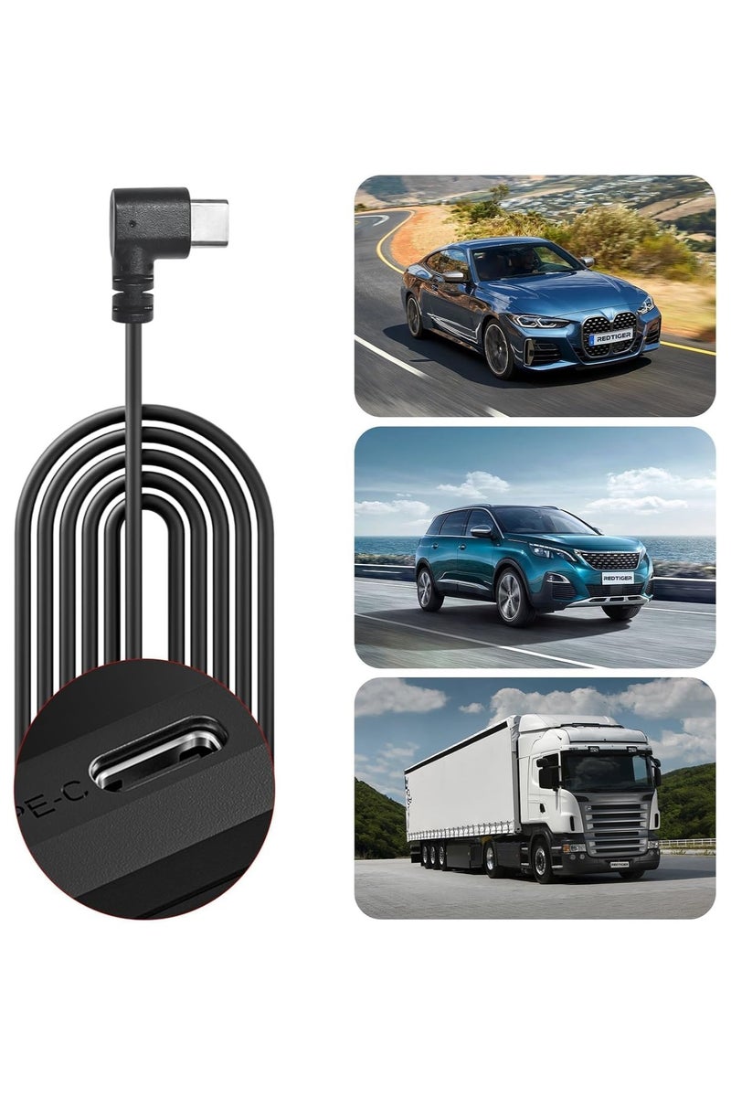Hardwire Kit,for Dashcam DC 12-24V to 5V/3A Low Voltage Protection 24h Parking Surveillance Equipped with a small power connec,Dash Cam Hardwire Kit,Car Dash Camera Type C Charger Hard Wire Kit - Image 4