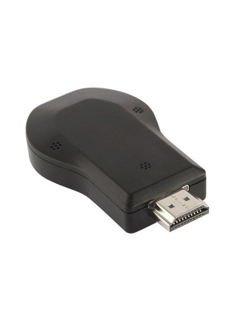 M2 Android 1080P Ezcast HDMI Dongle / HDMI AirPlay DLNA WIFI Displayer Receiver for Android OS / iOS / MAC OS / Windows Devices, Support Sharing Online to TV WIFI Display(Black)