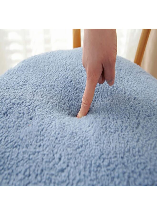 وسائد مقاعد دائرية لكراسي الطعام، مناسبة لكراسي المطبخ، مانعة للانزلاق، قابلة للغسل، قابلة للإزالة، مناسبة لغرفة المعيشة والمكتب - Image 3