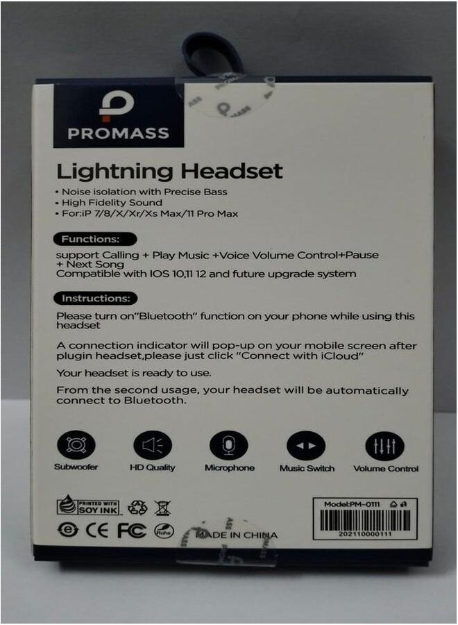 PROMASS A wired watch with a white lightning port that supports all iPhone devices via Bluetooth connection  - Image 3