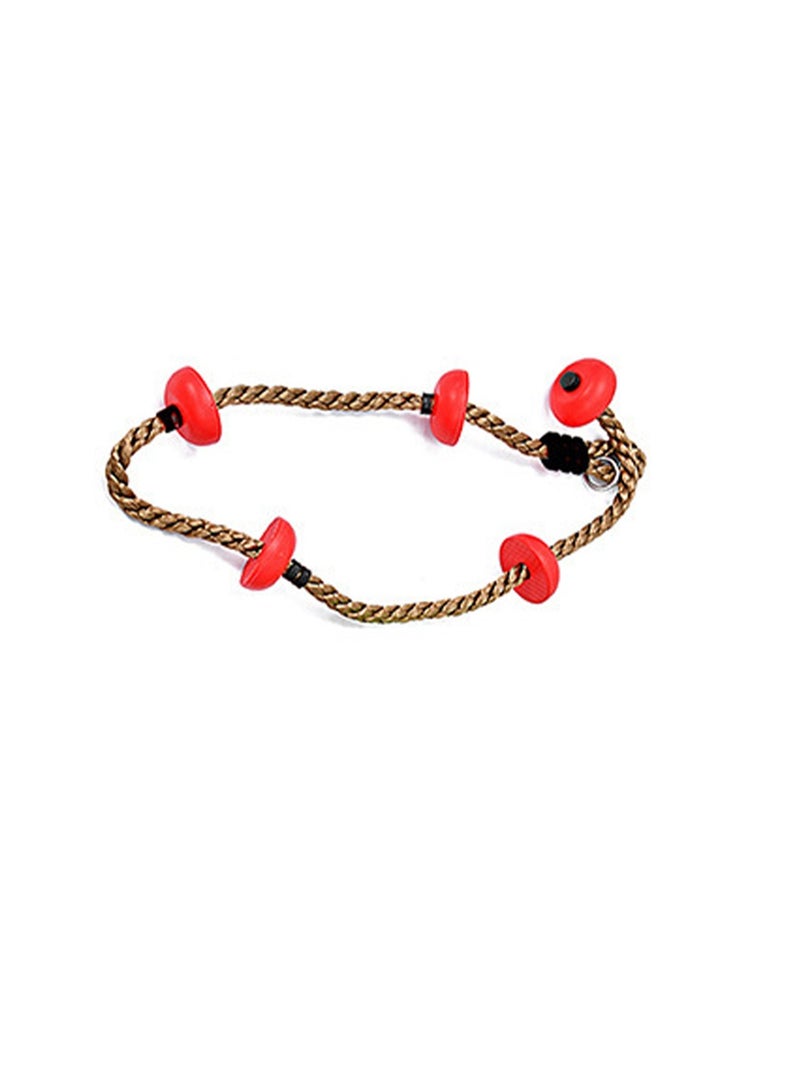 Tree Climbing Frame Kids Climbing Rope, Outdoor Obstacle Course Climbing Kit - Image 3