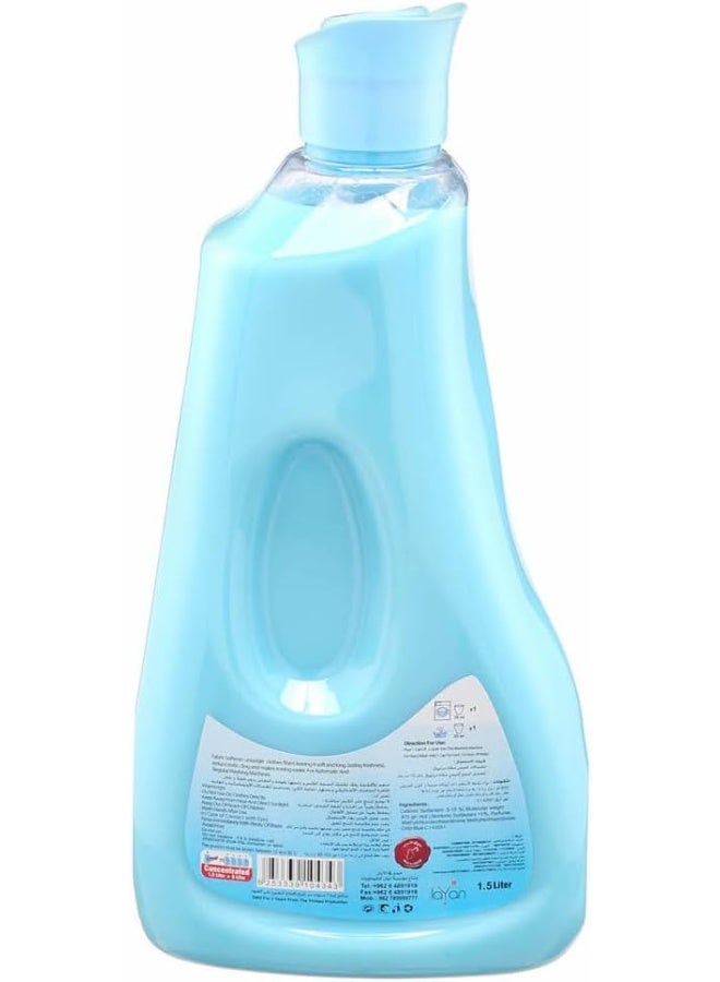 Loyal Fabric Softener with Blue Petals Fragrance (1500 ML) - Image 2