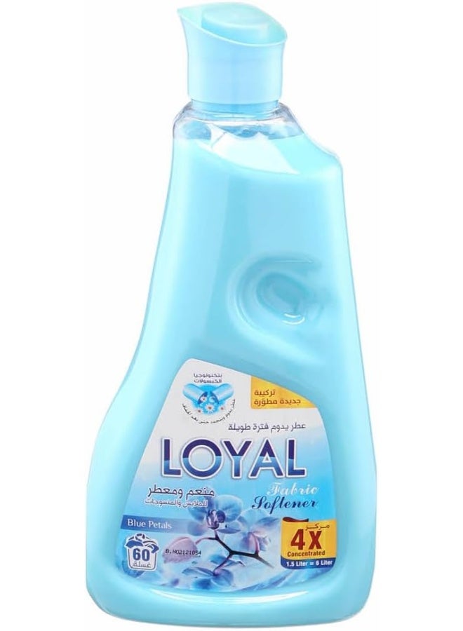 Loyal Fabric Softener with Blue Petals Fragrance (1500 ML) - Image 5