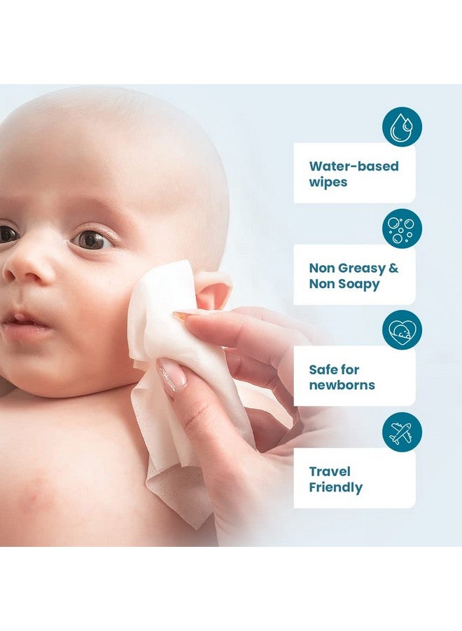 موذر سبارش مناديل مبللة للأطفال تحتوي على 98% من الماء، مناديل مبللة مصنوعة من النباتات، 80 منديلًا مع غطاء، عبوة من 3 قطع - Image 5
