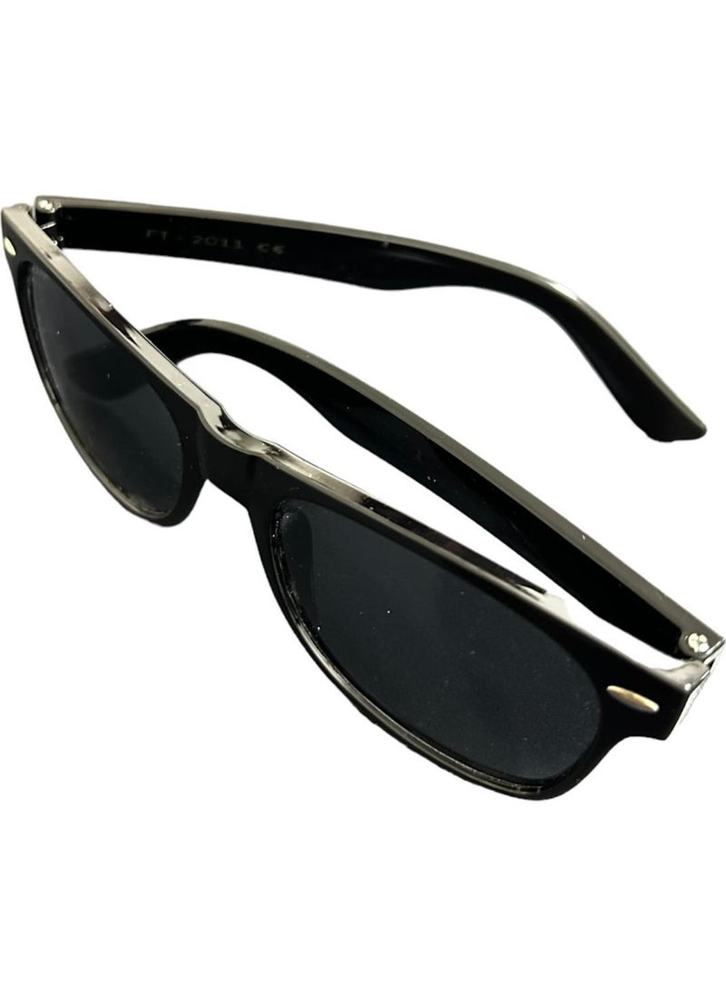 Silvio Monetti Black Matte UV400 Men's Sunglasses 615382  - Image 3